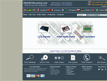 Tablet Screenshot of invertercentral.com